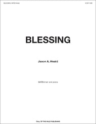 Blessing SATB choral sheet music cover Thumbnail